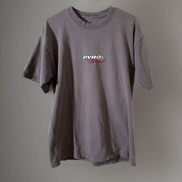 Vintage Pyro Crew T-shirt awesome graphics men's size XL - Picture 1 of 8
